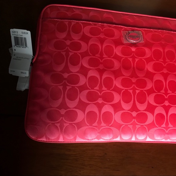 BRAND NEW Coach computer case! - Picture 2 of 5